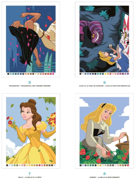 Livre Disney Hachettes Coloriages Mystères Saisons
