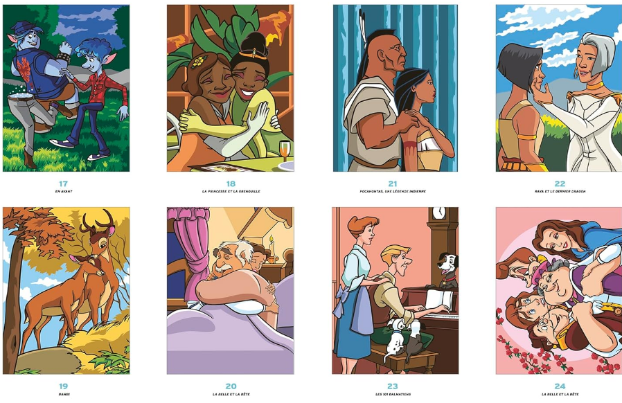 Livre Disney Hachette Coloriages Mystères Famille