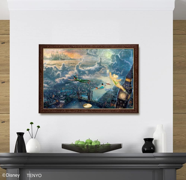 Puzzle Disney Tenyo 1000 pièces Tinker Bell and Peter Pan Fly to Never Land