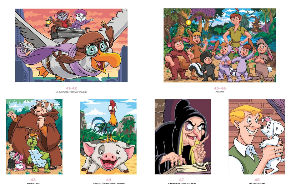 Livre Disney Hachette Coloriages Mystères Les Grands Classiques Tome 11