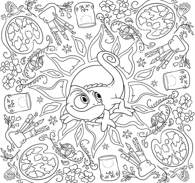 Livres Disney Hachette Coloriages Mandalas Animaux