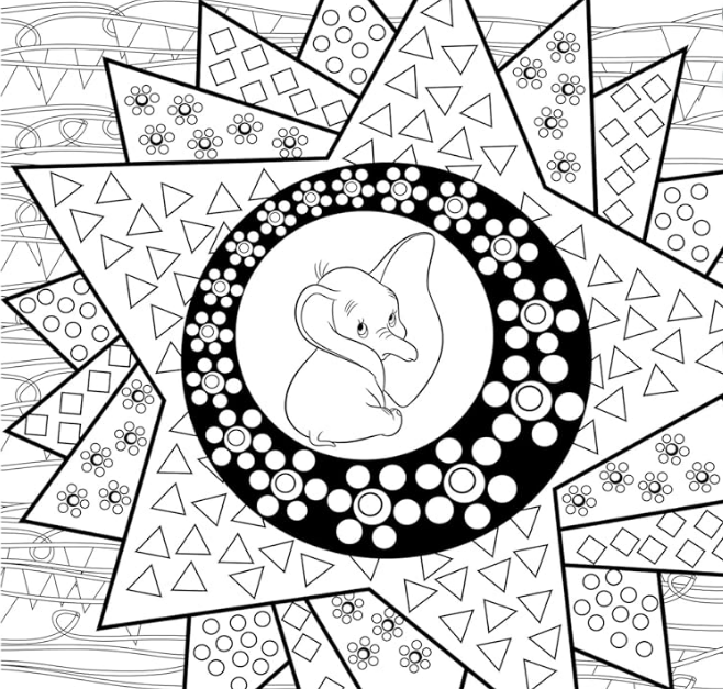 Livres Disney Hachette Coloriages Mandalas Animaux