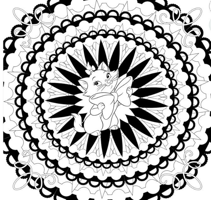 Livres Disney Hachette Coloriages Mandalas Animaux