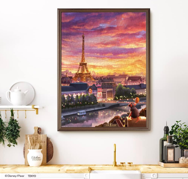 Puzzle Disney Pixar Tenyo 1000 pièces Ratatouille One Day At Sunset