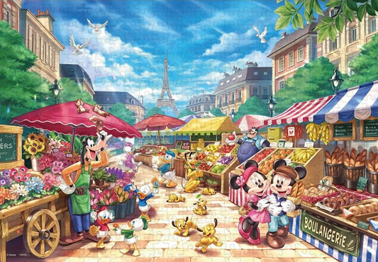 Puzzle Disney Tenyo 500 pièces Le Marché Disney