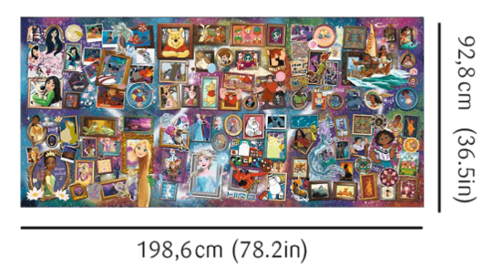 Puzzle Disney Trefl 9000 pièces The Greatest Collection, Volume 2