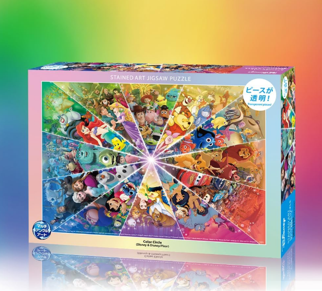 Puzzle Disney Tenyo 500 pièces Disney Pixar Color Circle