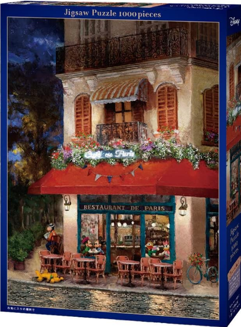 Puzzle Disney Tenyo 1000 pièce Restaurant de Paris