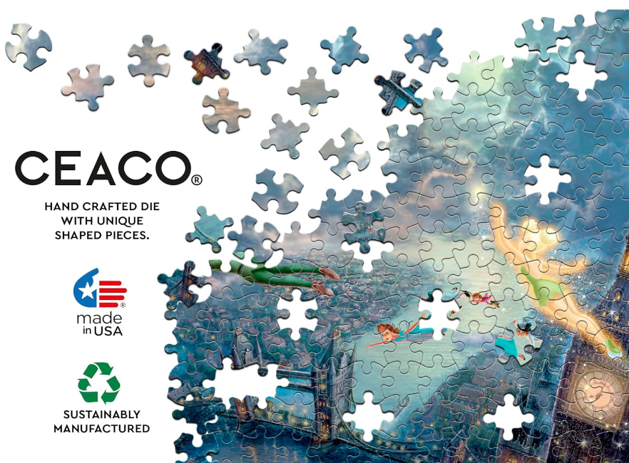 Puzzle Disney Ceaco 1000 pièces Peter Pan