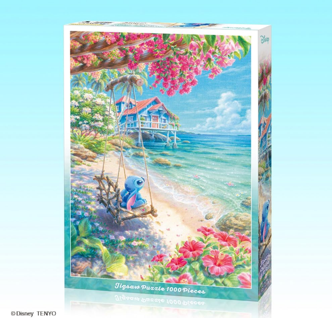 Puzzle Disney Stitch Loco Beach 1000 pièces – Tenyo