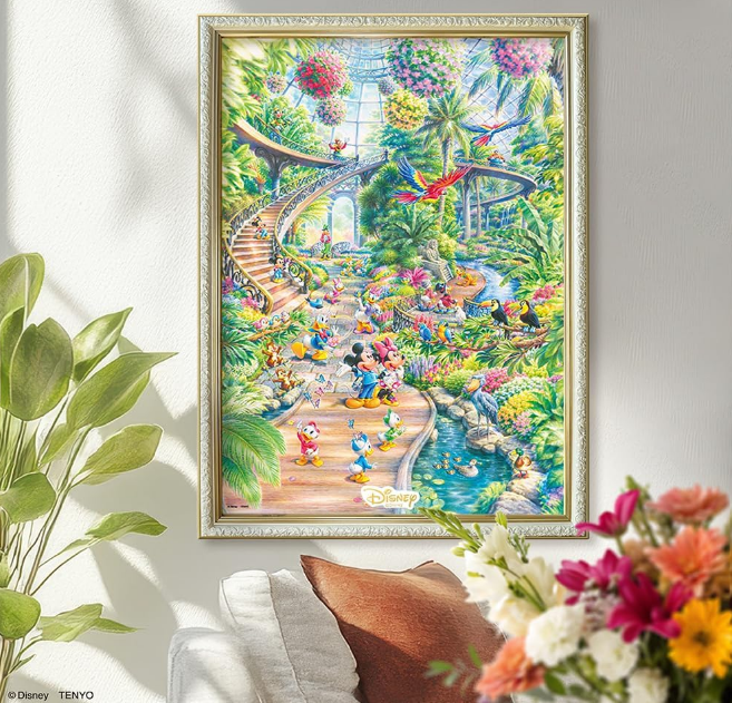 Puzzle Tenyo Disney Le Jardin Botanique enchanté 1000 pièces