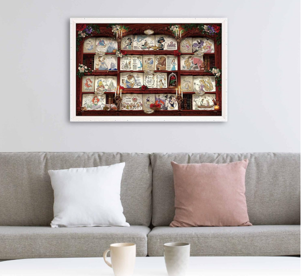 Puzzle Epoch Disney Bibliothèque Princesses 1000 pièces