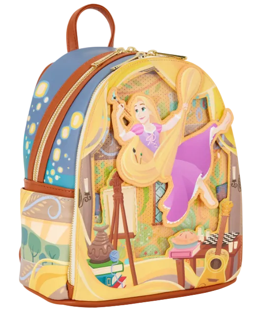 Loungefly Mini sac à dos Disney Raiponce swinging