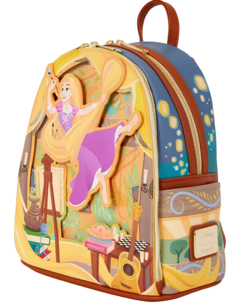 Loungefly Mini sac à dos Disney Raiponce swinging