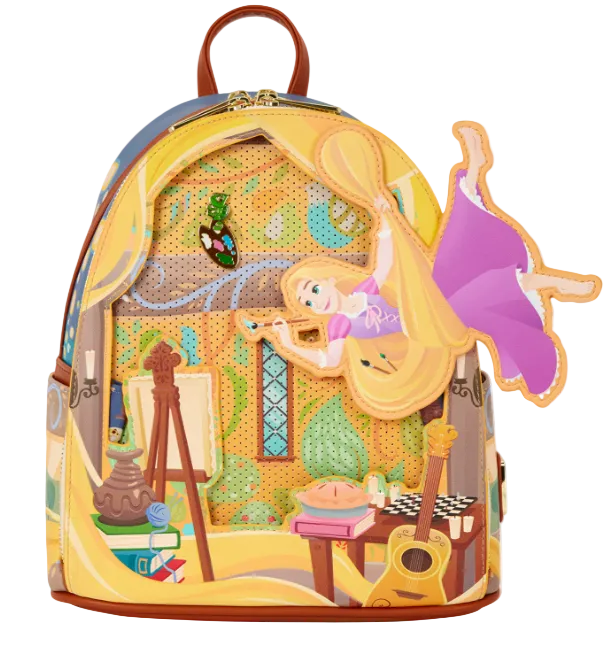 Loungefly Mini sac à dos Disney Raiponce swinging