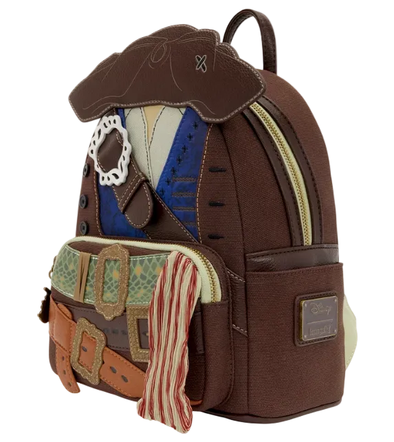 Loungefly Disney mini sac à dos Pirates des Caraïbes Jack Sparrow