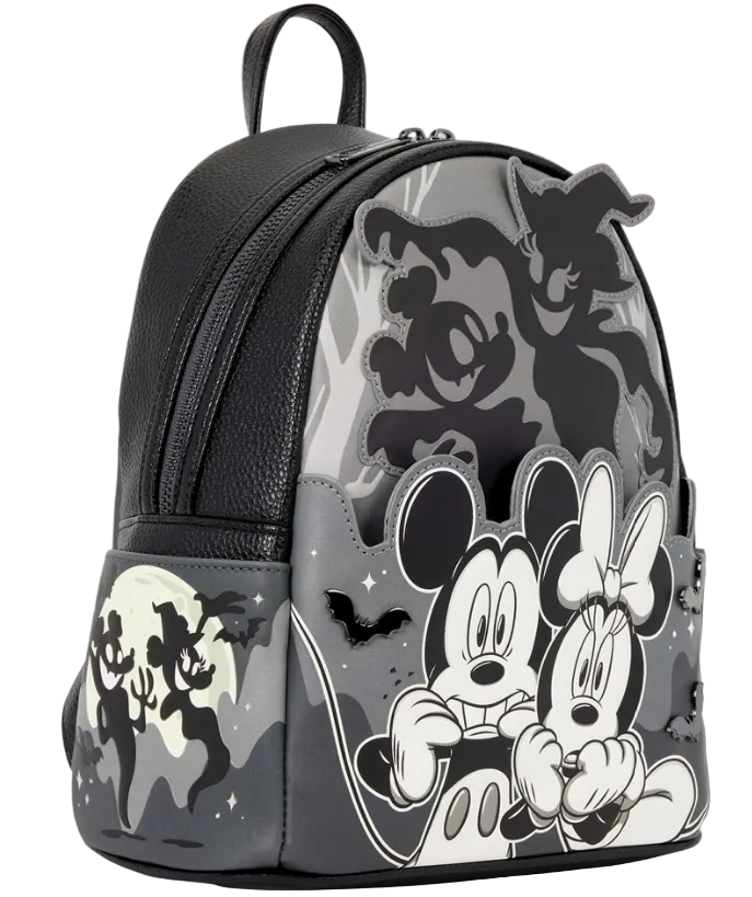 Loungefly Disney mini sac à dos lumineux Micket et Minnie light up glow