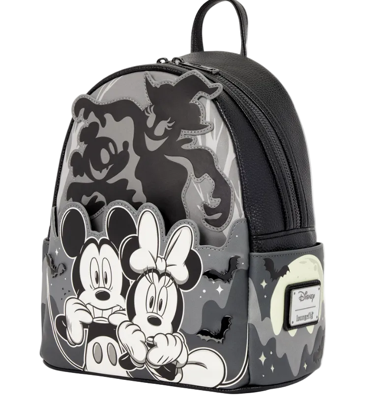 Loungefly Disney mini sac à dos lumineux Micket et Minnie light up glow