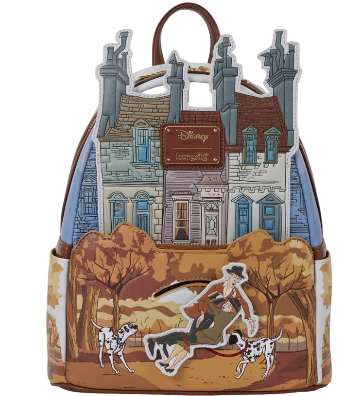 Loungefly Disney mini sac à dos scène 101 dalmatiens
