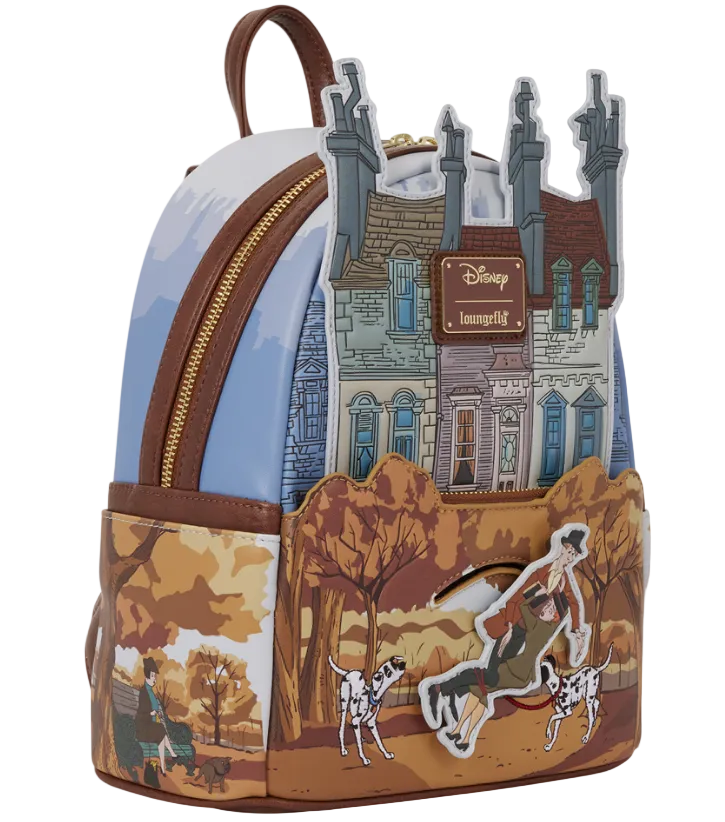 Loungefly Disney mini sac à dos scène 101 dalmatiens