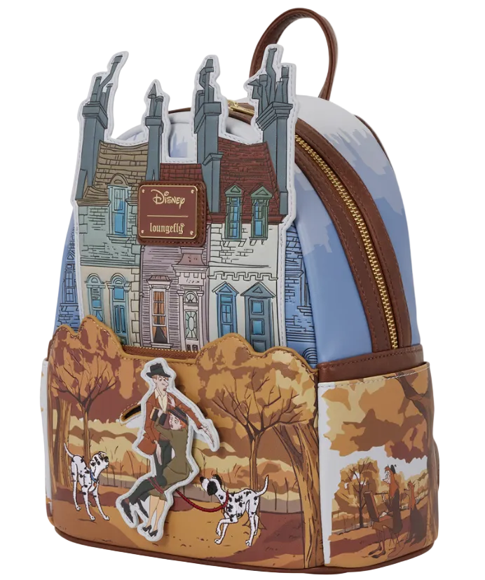Loungefly Disney mini sac à dos scène 101 dalmatiens