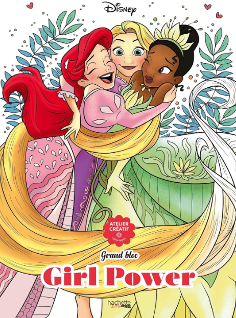 Livre Disney Hachette Girl Power Grand Bloc