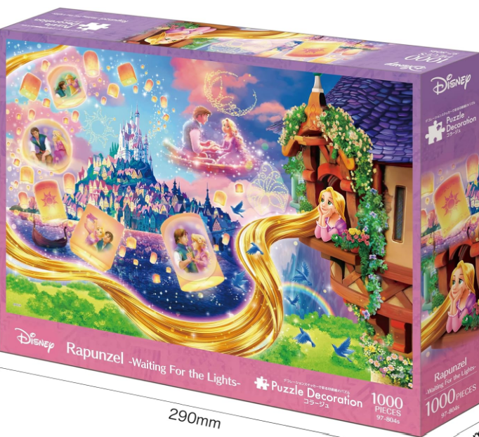 Puzzle Disney Epoch 1000 pièces Raiponce