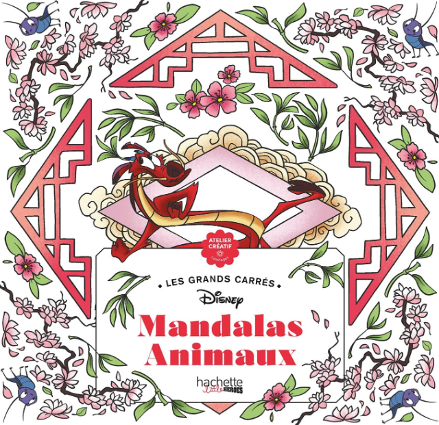 Livres Disney Hachette Coloriages Mandalas Animaux