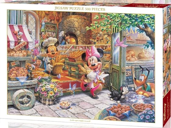 Puzzle Disney Tenyo 500 pièces Mickey à la boulangerie