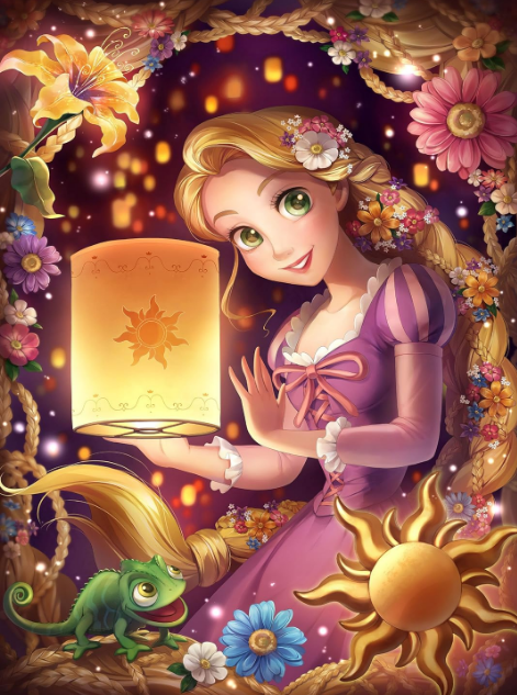 Puzzle Disney Tenyo 500 pièces Raiponce