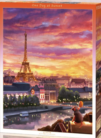 Puzzle Disney Pixar Tenyo 1000 pièces Ratatouille One Day At Sunset