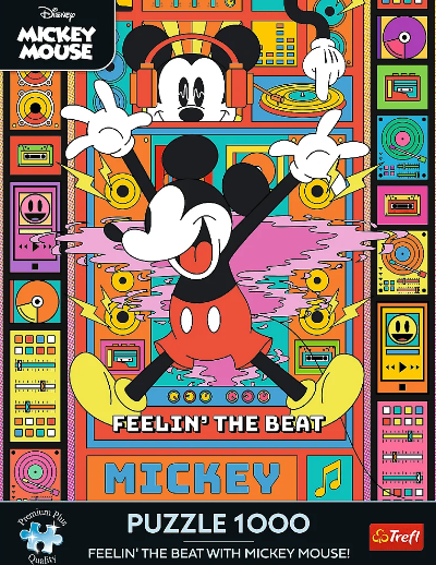 Puzzle Disney Trefl 1000 pièces Feeling the Beat
