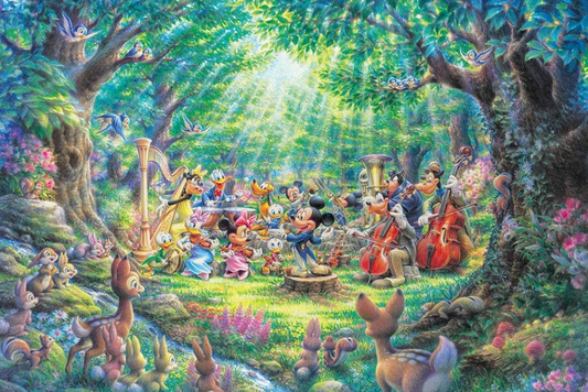 Puzzle Disney Tenyo 1000 pièces La Forêt Philharmonique