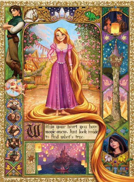 Puzzle Disney Tenyo 500 pièces Raiponce