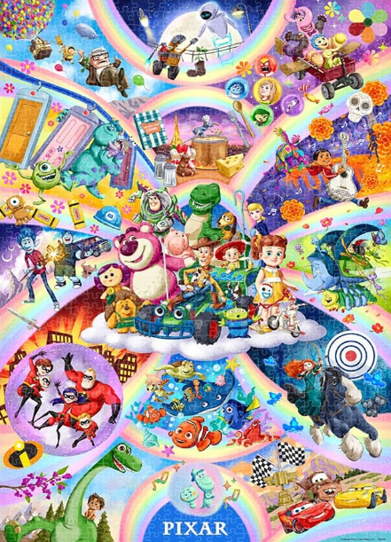 Puzzle Disney Tenyo 1000 pièces les personnages Pixar