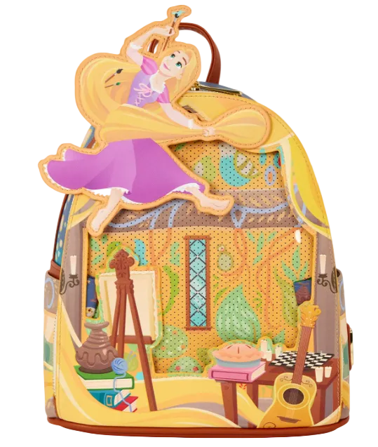 Loungefly Mini sac à dos Disney Raiponce swinging