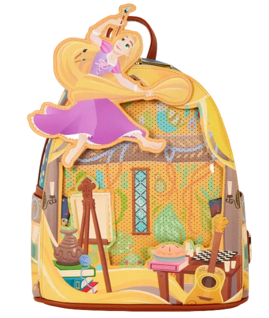 Loungefly Mini sac à dos Disney Raiponce swinging