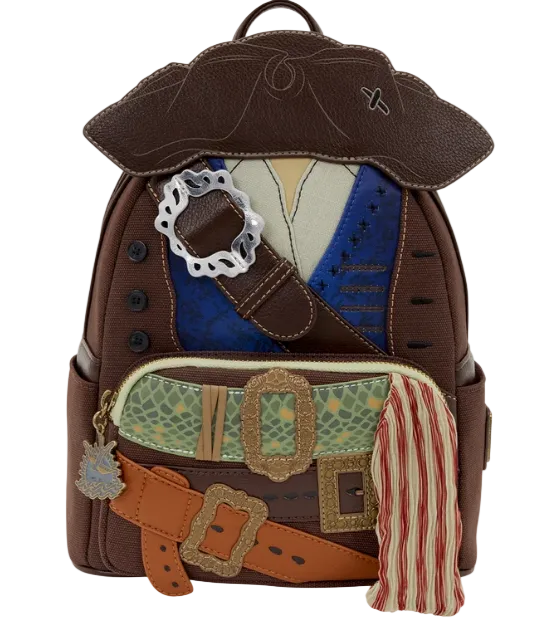 Loungefly Disney mini sac à dos Pirates des Caraïbes Jack Sparrow