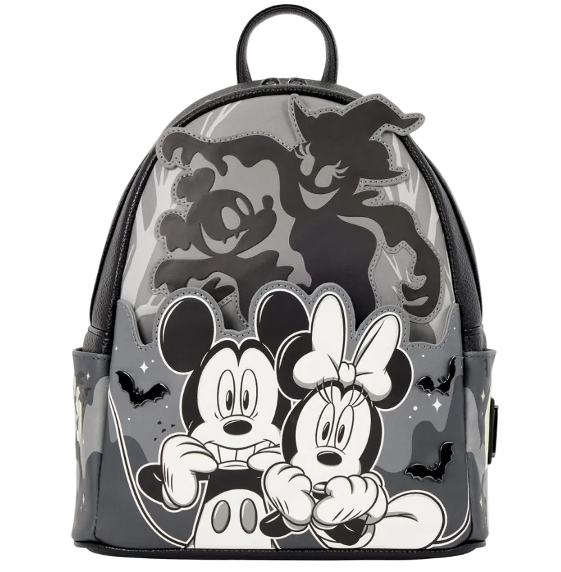 Loungefly Disney mini sac à dos lumineux Micket et Minnie light up glow