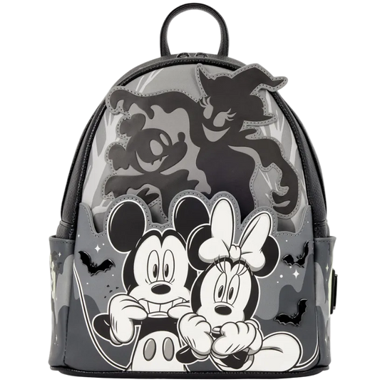 Loungefly Disney mini sac à dos lumineux Micket et Minnie light up glow