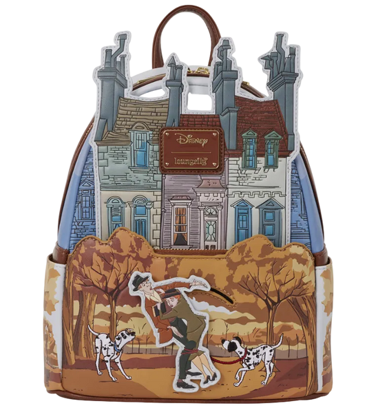 Loungefly Disney mini sac à dos scène 101 dalmatiens