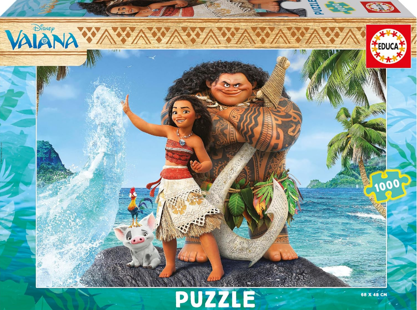 Puzzle Educa Disney Vaiana 1000 pièces