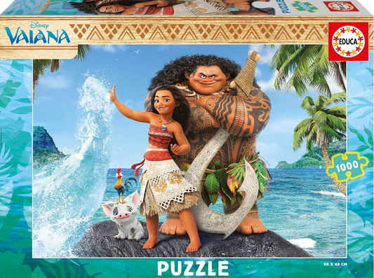 Puzzle Educa Disney Vaiana 1000 pièces