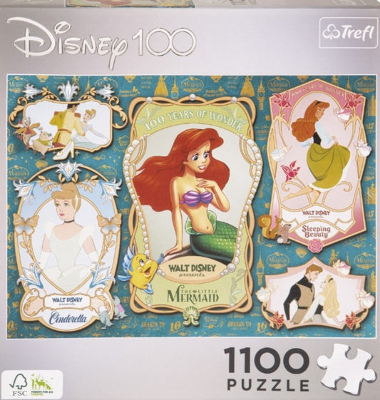 Puzzle Disney 100 Trefl 1100 pièces Princesses Disney