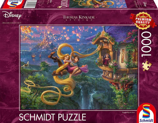 Puzzle Disney Schmidt 1000 pièces Raiponce tangled up in love