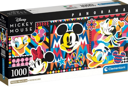 Puzzle Disney Clementoni 1000 pièces panorama Disney classics