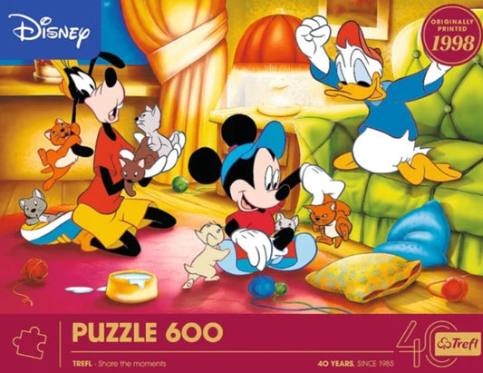 Puzzle Disney Trefl 600 pièces Mickey Mouse