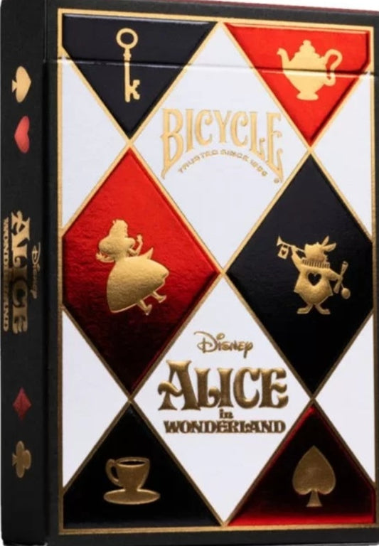 Jeu de cartes Disney Bycicle Alice au pays des Merveilles