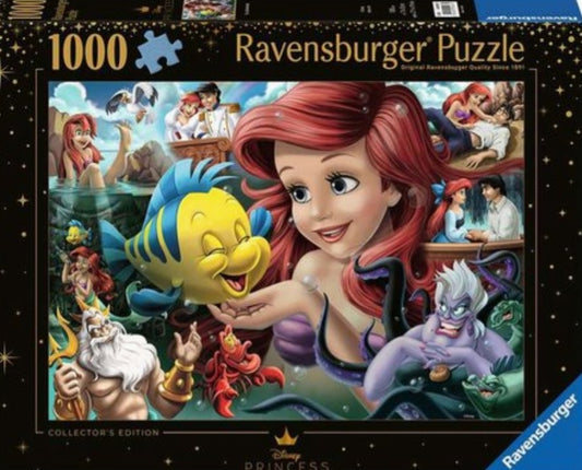 Disney Ravensburger 1000 stukjes Ariel Princess legpuzzel