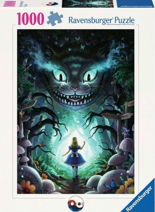 Puzzle Disney Ravensburger 1000 pièces Alice au pays des merveilles aventure